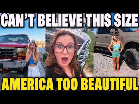 "This Isn't a Truck, It's a Building!" – Europeans React to America's Biggest Trucks.....