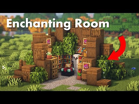Minecraft | How to build an Enchanting Room (Level 30)