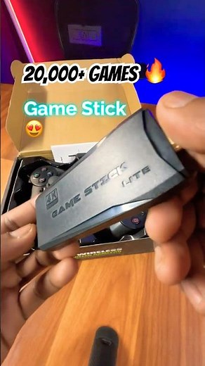 20,000+ Video Games 🔥 with Wireless Controller 😍 #gaming #gamestick #gameconsole