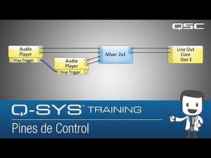 Q-SYS SP: Control Descripción Parte C: Control Pins