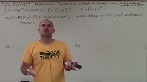 Master: Determine the initial value of a compound interest formula