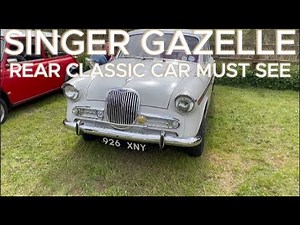 A Rare 1964 Singer Gazelle - A Classic Car Enthusiast's Dream Must See!