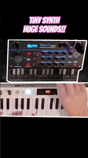 Behringer PRO VS MINI - Tiny synth...HUGE sounds!! #behringersynth #provsmini #synthesizer