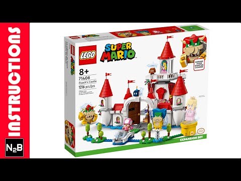LEGO 71408 instructions - Super Mario - Peach’s Castle Expansion Set
