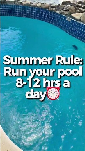 How Long Should You Run Your Pool Pump This Summer? ☀️💧