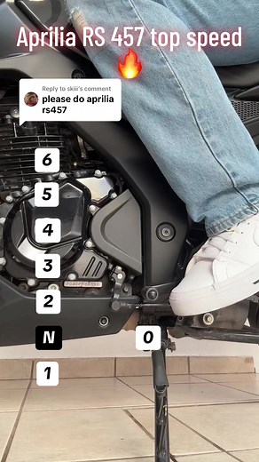 Aprilia RS 457 Top Speed