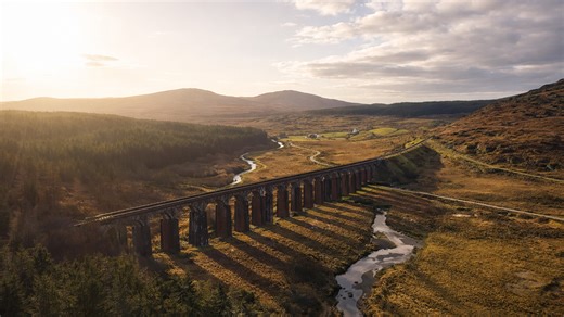 A bridge between hills and history
