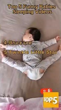 "Top 5 Cutest Baby Sleeping Moments Ever Caught on Camera!"