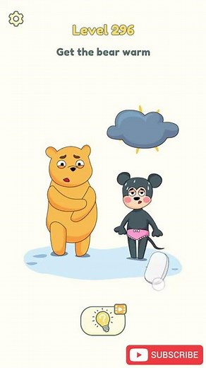 Dop 2 Level 296 Get the bear warm Walkthrough