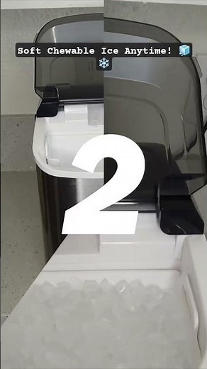 Antarctic Star Nugget Ice Maker | Soft Chewable Sonic Ice Machine for Home, Party #shorts