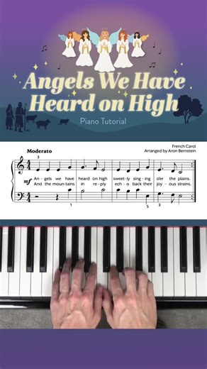 Save this for later if you're not near a piano, because it's Christmas music season!! Get the full tutorial with the link in our bio, plus sheet music in our Store. #christmasmusic #piano #tutorial #awayinamanger