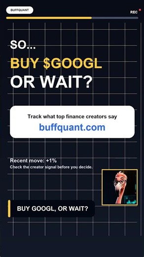 $GOOGL Stock Analysis — What Top Creators Are Saying | BuffQuant #Shorts