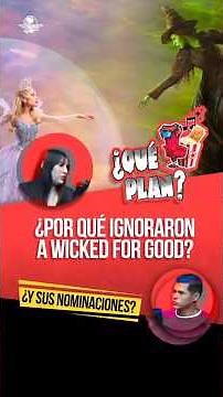 ¿Por qué están ignorando Wicked? Tiene 2 problemas… 😳🧙‍♀️ // ¿Qué Plan?