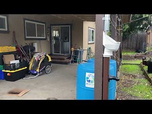 Leaf Eater as Downspout Adapter