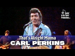 Carl Perkins • That's Alright Mama + Interview • 1978 [Reelin' In The Years Archive]
