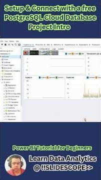 Setup & Connect with a free PostgreSQL Cloud Database - Project Intro