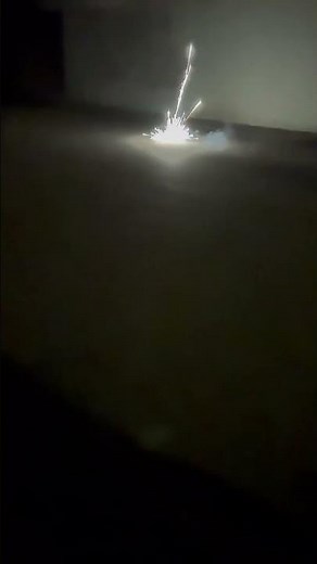 Firecracker in tunnel