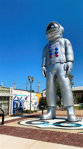 Major Tom in Weatherford, Oklahoma! #travel #route66 #fun #new
