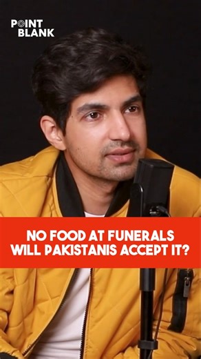 Point Blank Podcast on Instagram: "No Food at Funerals Will Pakistanis Accept This Change? In this episode of Point Blank, Arafat and Hassan discuss the Punjab government’s initiative to discourage food at funerals. Will Pakistani society accept this cultural shift, or resist it? We explore the social, religious, and cultural reasons behind the debate. #PointBlankPodcast #PunjabGovernment #Culture"