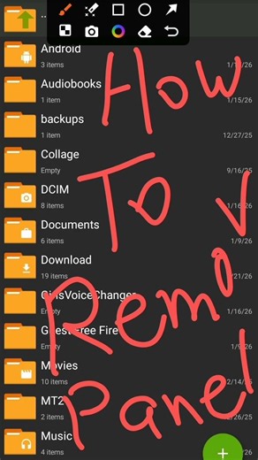 How to remove panel for free fire or free fire max #removepanel remove panel removal