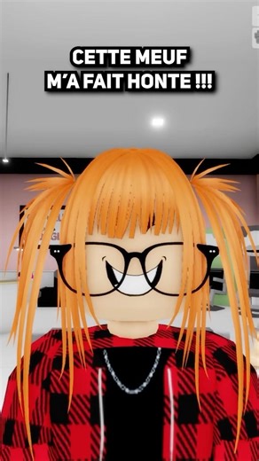 J'AI TROP HONTE À CAUSE DE CETTE MEUF sur BROOKHAVEN !! #roblox #funny #brookhaven #shorts