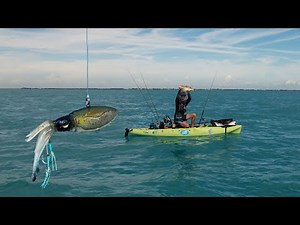 Delicious Fish On The Squid - Offshore Florida Keys Kayak Fishing