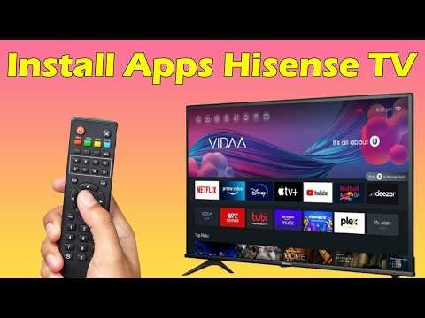 How to Install Apps on Hisense Smart TV Vidaa