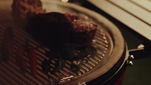 Kamado Joe Konnected Big Joe 24 in. Digital Charcoal Grill and Smoker in Red with Auto-Ignition and Wi-Fi Temperature Control KJ15042425