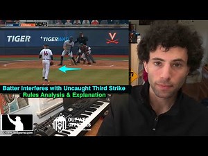 Ask the UEFL - Batter's Interference with Uncaught Third Strike in NCAA Game