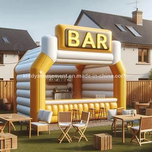 [Hot Item] Superior Design Inflatable Pool Leisure Platform Party Bar Inflatable Swimming Pool Bar
