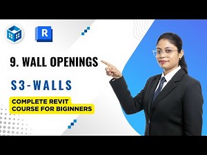 Revit Wall Openings | Complete Revit Course for Beginners | S3 (Walls) - L9