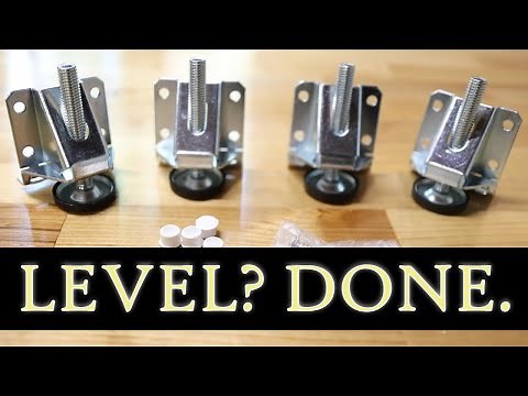 How to Install Heavy Duty Leg Levelers