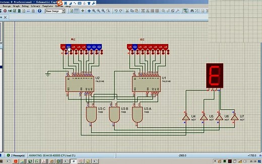 [数字电路]编码器级联扩展16-4线电路设计与实验