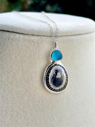 Hawaiian Limpet Shell Necklace, Opihi Limpet Shell Necklace, Hawaiian Shell Necklace, Sea Glass Necklace, Shell Necklace, Sea Glass Jewelry - Etsy