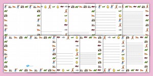 Aesop's Fables Page Borders