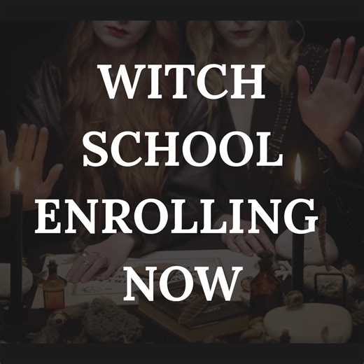 If you’ve been waiting for a sign to start your witchcraft journey — this is it. Witch School: Magick Foundations One is live online, ready for you to begin anytime. Learn the foundations of energy, ethics, and everyday ritual. Heal religious trauma and reclaim your magick. Move at your own pace — this is your rebirth. Enroll now: witchschool.podia.com | Alchemy22 | Facebook