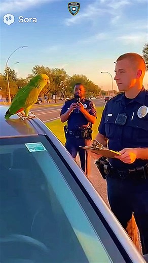 4.8M views · 132K reactions | 列 Top 5 Police Parrot Moments That Broke the Internet  #PoliceParrot #Top5 #ParrotComedy #CopHumor #FunnyShorts #ViralReels #OfficerLaughs #BirdTok #AIShorts #UnderFeatherOps #PrecinctLife #PoliceParrotSeries | Critter PD | Facebook