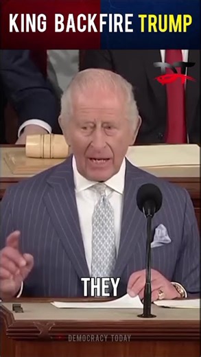 King Charles Tells Congress that America's words carry weight #kingcharles #breakingnews #us