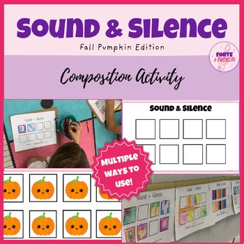 Sound & Silence Music Composition | Iconic Notation | Fall Pumpkin Edition