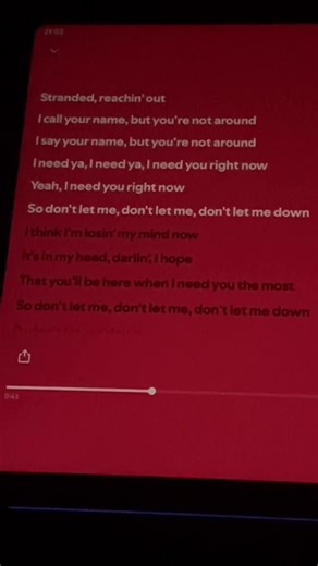 Don’t Let Me Down - Chainsmokers #spotifymusic #musictok #fyp #spotifylyrics