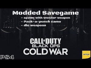 [𝗦𝗵𝗼𝘄𝗰𝗮𝘀𝗲] Call of Duty: Cold War - Modded Classes Zombies [PS4]