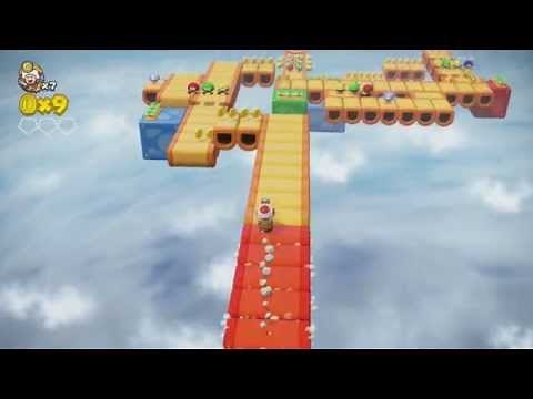 Captain Toad: Treasure Tracker ~ Episode 1 - Level 15: Drop-Road Dash