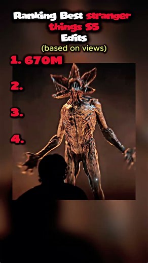 Ranking stranger things best edits