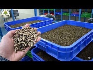 Inside China's Massive Black Soldier Fly Farms: Turning Organic Waste into Protein Gold