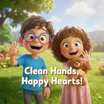 🌈 Zeko & Ziri: Clean Hands, Happy Hearts 🧼💖 Handwashing for Kids Learn Proper Hand Washing Steps
