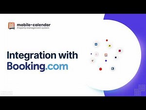 Booking.com integration with mobile-calendar - PMS, channel manager, online booking system