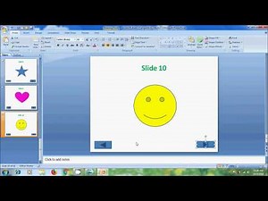PowerPoint 2007: how to use action buttons in PowerPoint