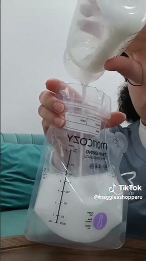 Bolsas de almacenamiento de leche materna: MOMCOZY | ¿Cómo usarlas? #lactanciamaterna #tips