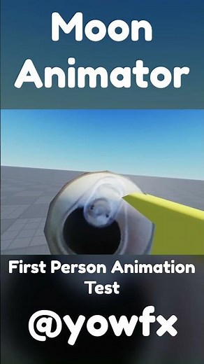 First Person Animation Test | #roblox #animation #moonanimatoranimation #robloxanimation