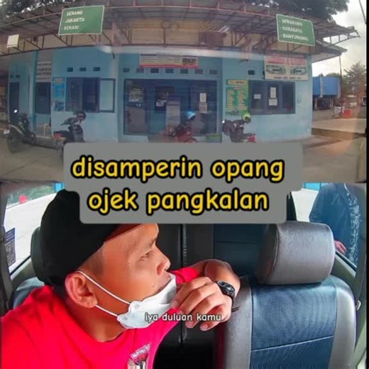 opangnya minta pajek😁 #vlogdriveronline